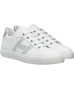 Hermes Avantage Sneaker White & Silver