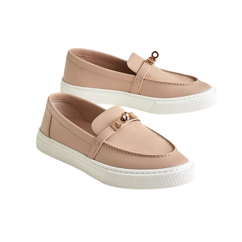 Hermes Sneaker Femme Game Beige Nude
