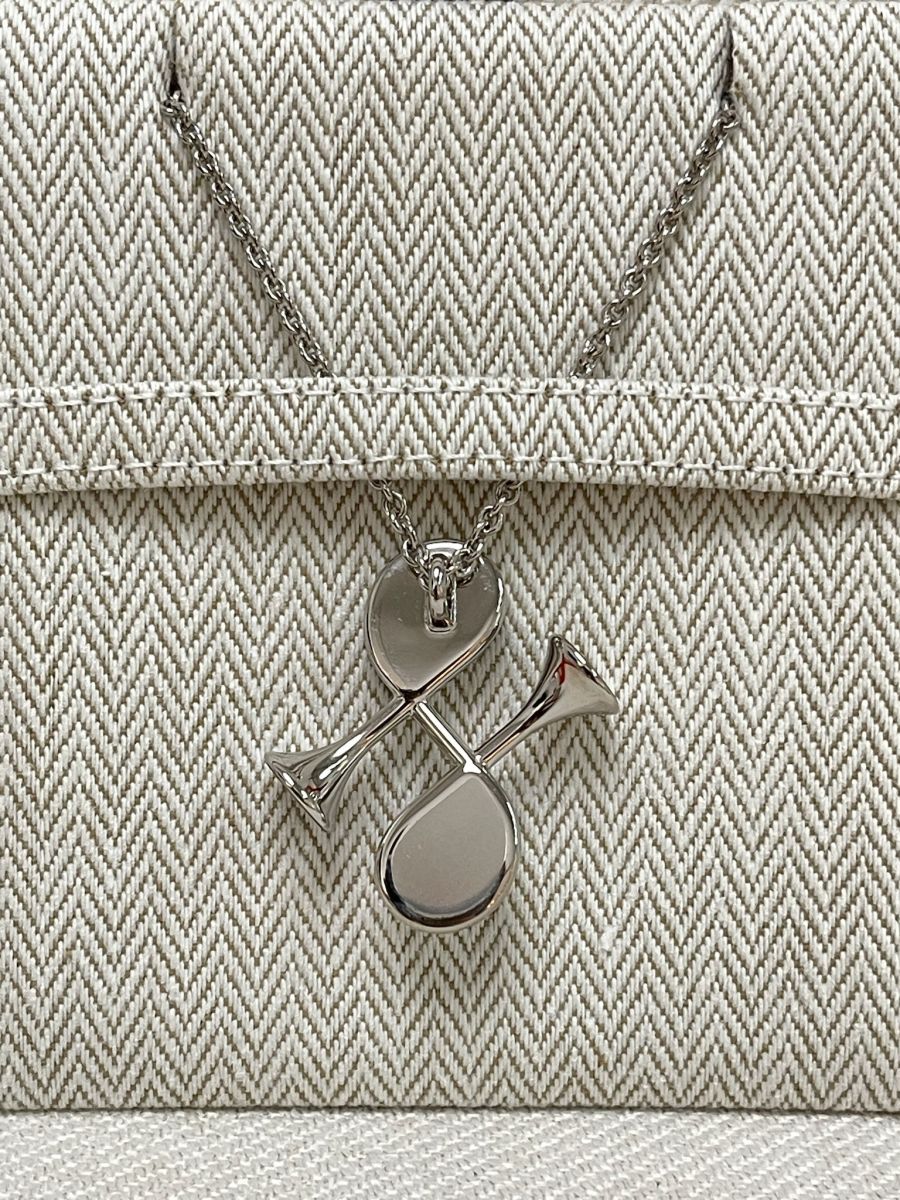 Hermes Cor H Pendant Black Swift - Image 3