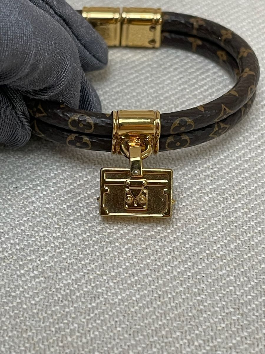 Louis Vuitton Monogram Petite Malle Bracelet - Image 2