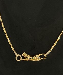 Alternative view of Cartier Panthere De Cartier Pendant Yellow Gold with Diamonds